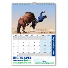 Printed A4 Traditional Wall Calendars for any office